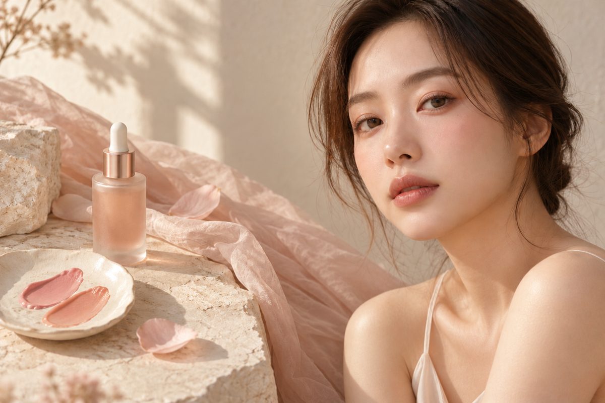 로즈 메이크업 화보